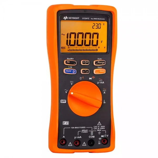 U1241C – Ручной цифровой мультиметр, 4 разряда, IP67