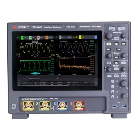 HD304MSO – Осциллограф смешанных сигналов, 200/350/500/1000МГц, 2Гвыб/с, 4+16 каналов