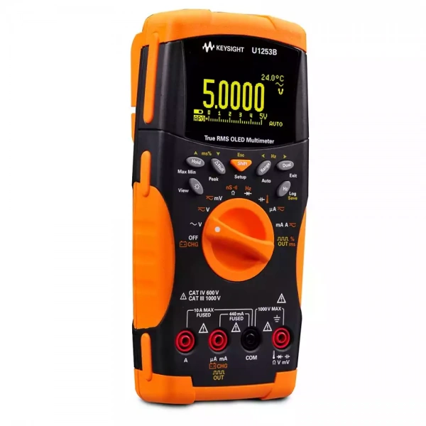 U1253B - Ручной цифровой мультиметр, 4.5 разряда, OLED дисплеей