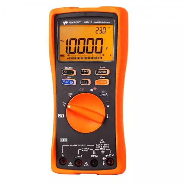 U1241C – Ручной цифровой мультиметр, 4 разряда, IP67