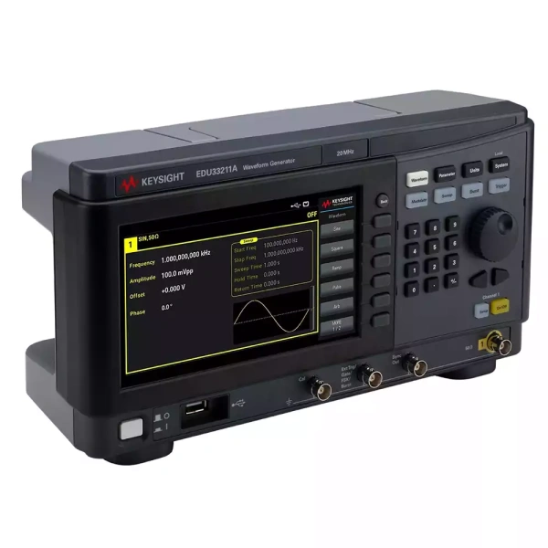 EDU33211A - Генератор сигналов, 20МГц, 1 канал