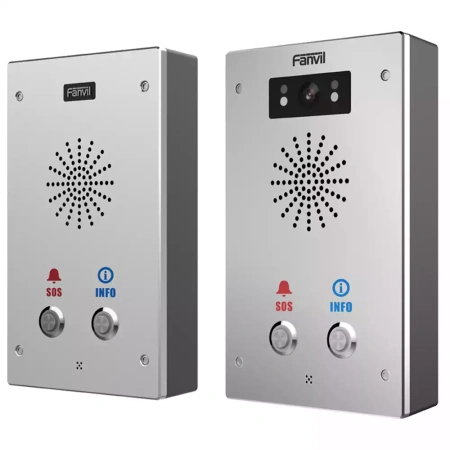 i16S-02P/i16SV-02P SIP Аудио/видео интерком