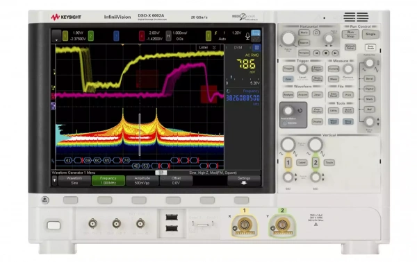 DSOX6002A – Осциллограф, 1/2.5/4/6 ГГц, 20Гвыб/с, 2 канала