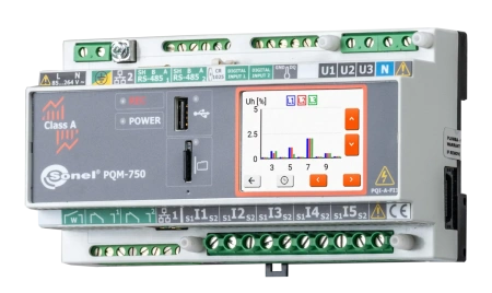 PQM-750 – Анализатор параметров качества электрической энергии
