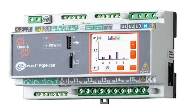 PQM-750 – Анализатор параметров качества электрической энергии