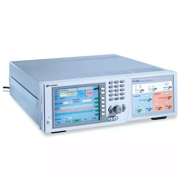 81134A – Генератор импульсов, кодовых послед., 15МГц…3.35ГГц, 2 канала