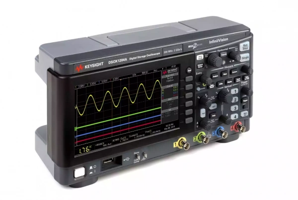 DSOX1204A – Осциллограф, 70/100/200 МГц, 2 Гвыб/с, 4 канала