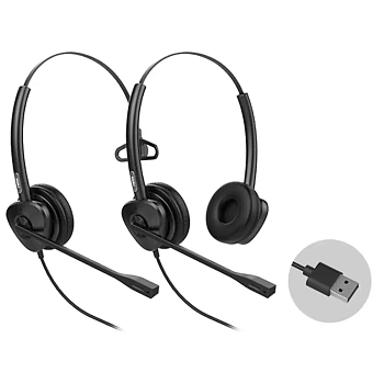 HT301-U/HT302-U USB Проводные гарнитуры