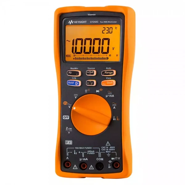 U1242C – Ручной цифровой мультиметр, 4 разряда, IP67